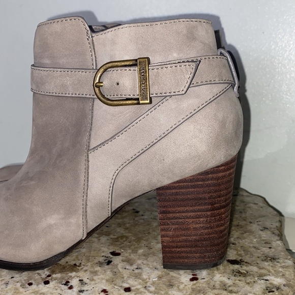 Cole Haan Cassidy Strap Bootie Iron Steel Nubuck Size 8.5 B - Picture 6 of 16